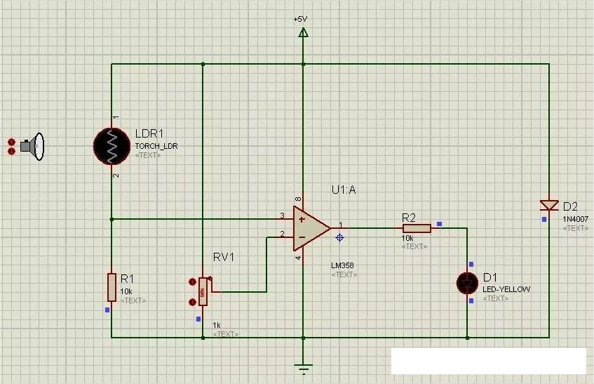 LM358 proteus