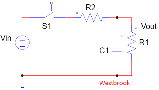 pwm divider + cap + res